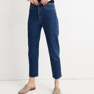 NWOT madewell tapered jeans